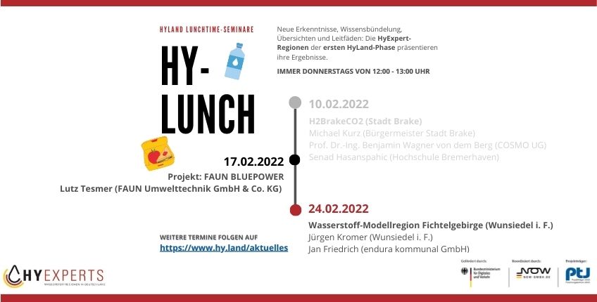 HyLunch Episode 8 (Ersatzvortrag): „FAUN BLUEPOWER“ Brennstoffzellenantrieb für schwere Nutzfahrzeuge in der kommunalen Logistik