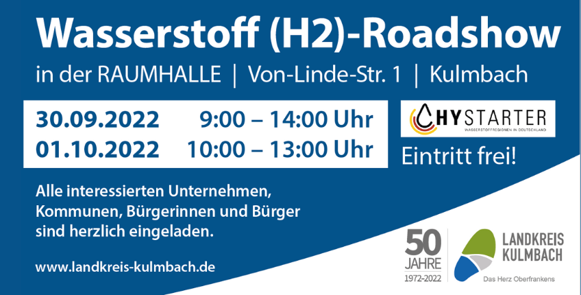 Wasserstoff-Roadshow Kulmbach