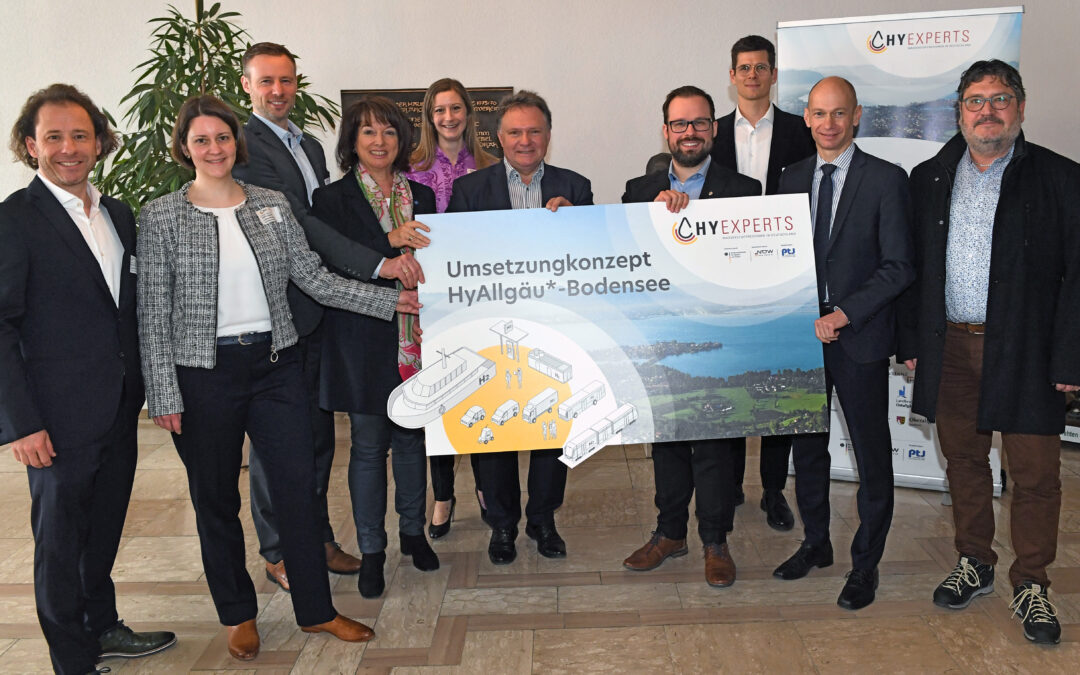 Grundlegendes Wasserstoffkonzept für die Region Allgäu-Bodensee vorgestellt – großes Interesse bei Infrastrukturanbietern und heimischer Wirtschaft